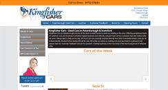 Desktop Screenshot of kingfishercars.com